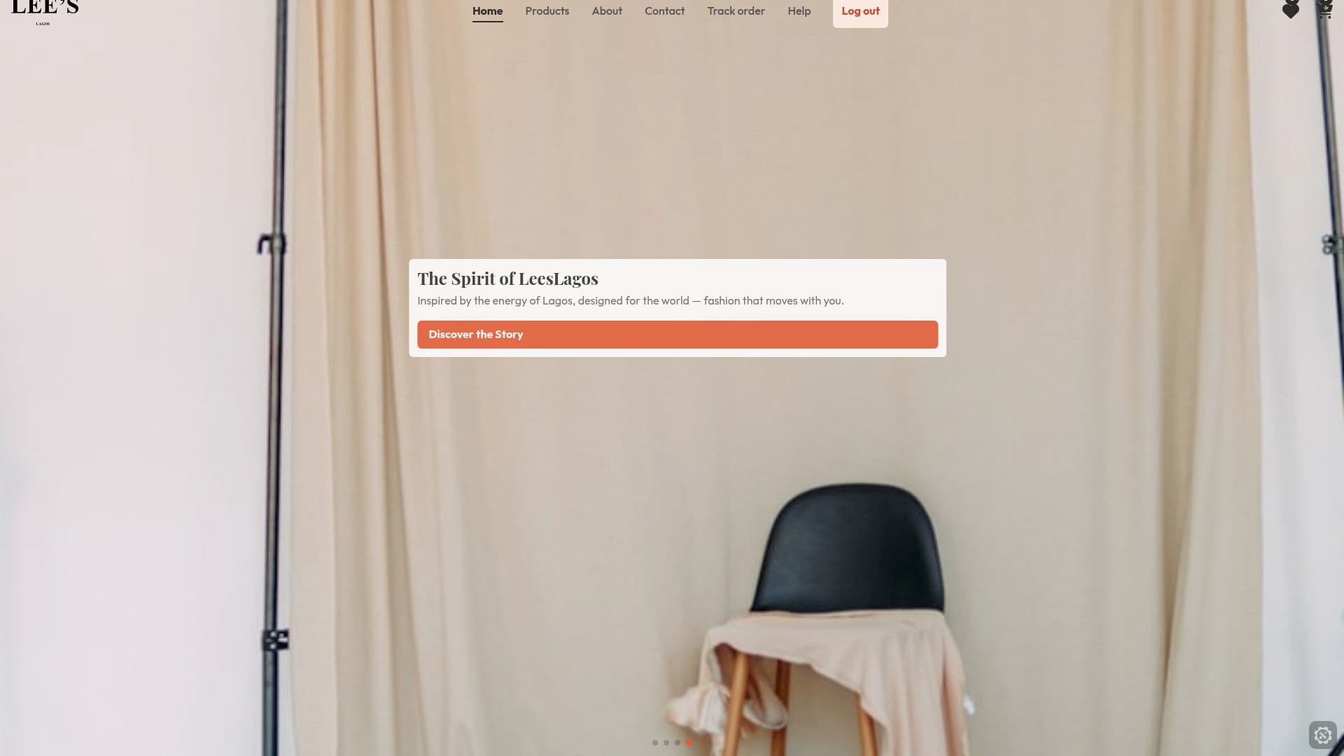 LeesLagos — Cosmetics E-commerce Store