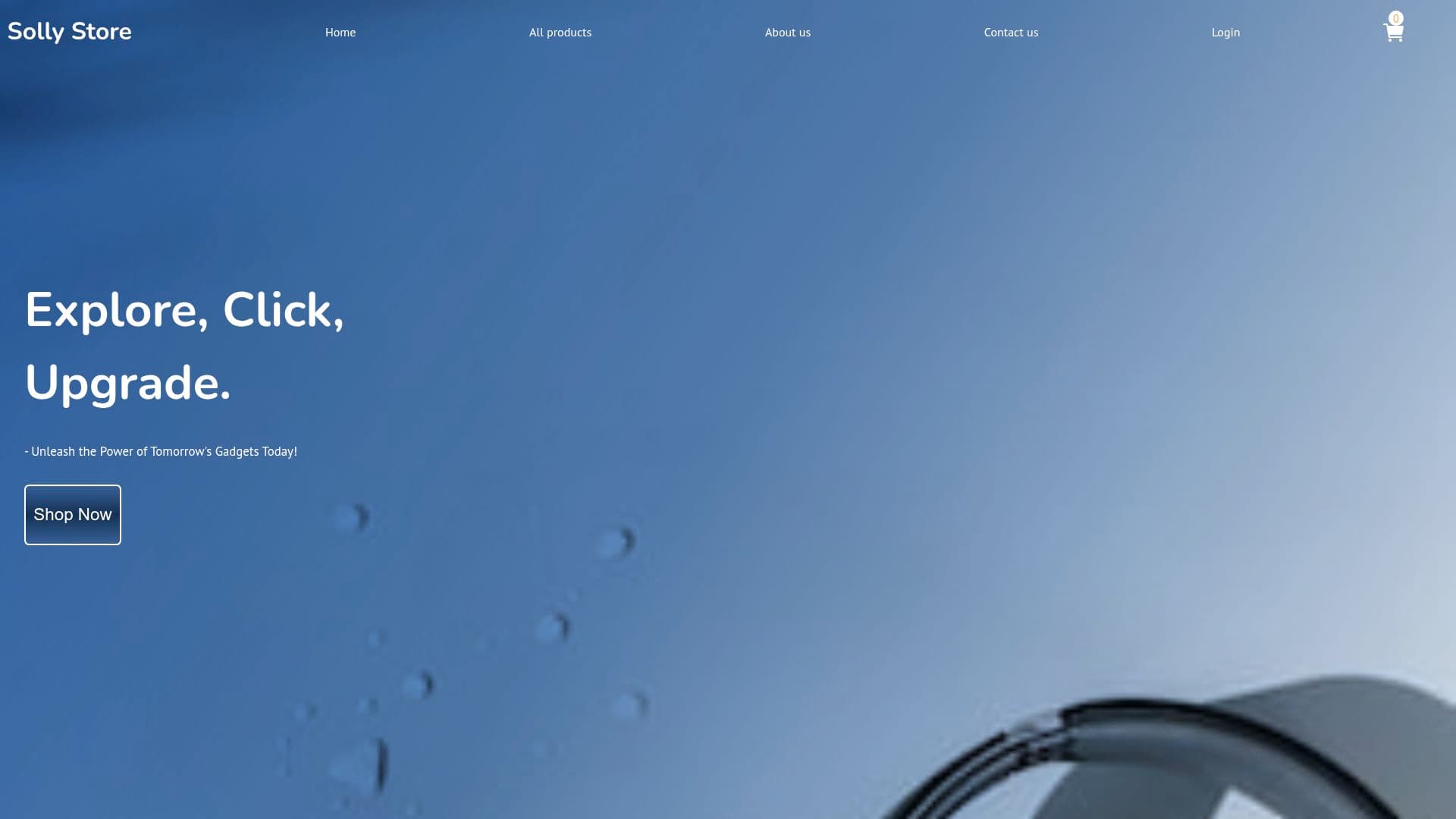 Solly Store — Full Stack E-commerce Store