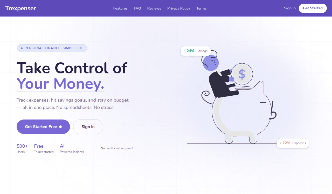 Landing page